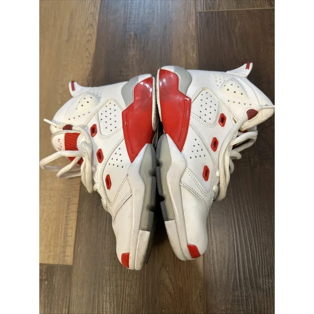 Nike Air Jordan Chicago White Fire Red Sneakers Retro‎ DM1159-106 Sz 4.5Y